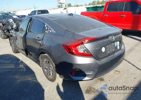 2017 Honda Civic Ex from USA, damaged, VIN 19XFC2F71HE070983